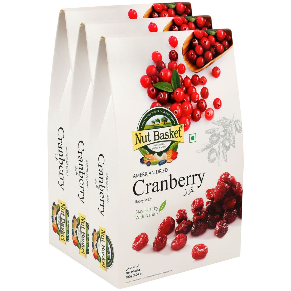 Nut Basket Cranberry 200g