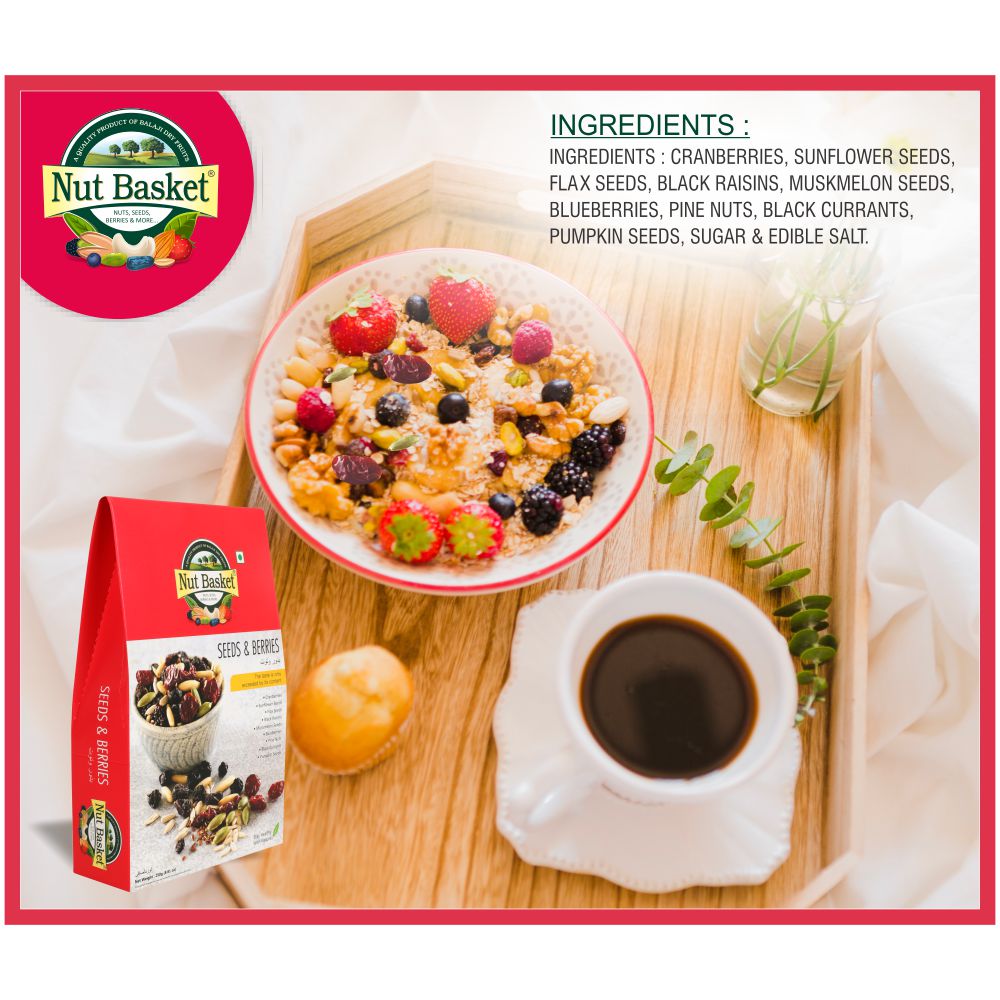 Nut Basket Seeds & Berries 200g