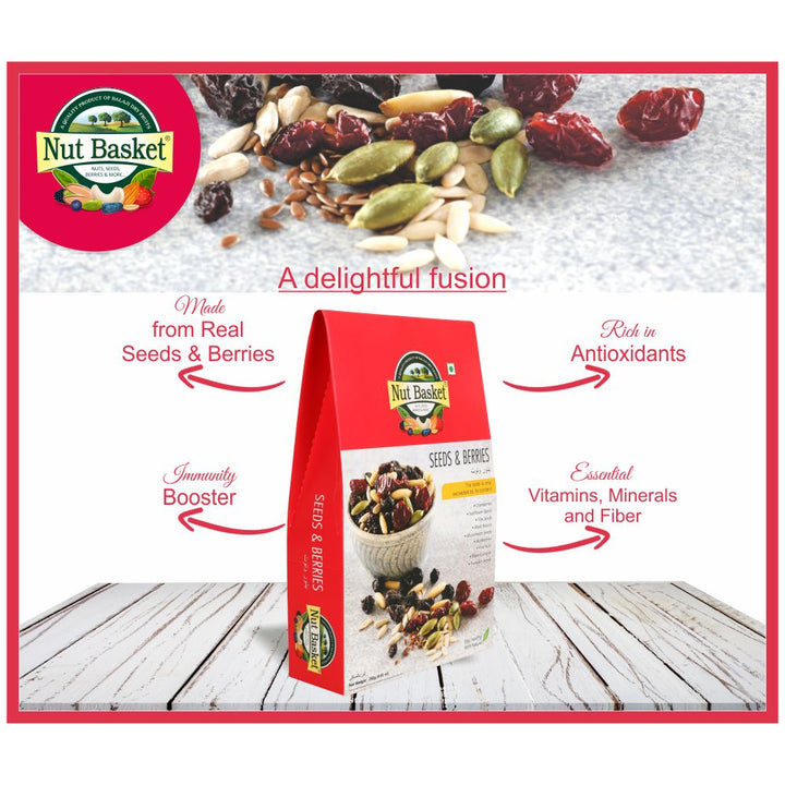 Nut Basket Seeds & Berries 200g