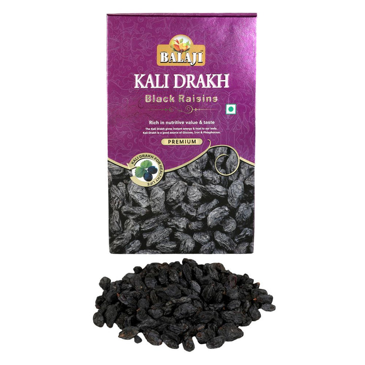 Lali Balaji Kali Drakh (Black Raisins) 250g