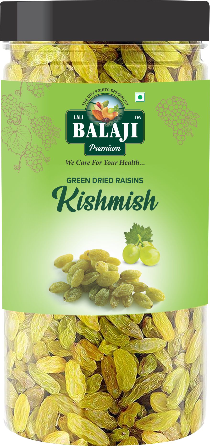 LALI BALAJI RAISINS (KISHMISH) 150g JAR